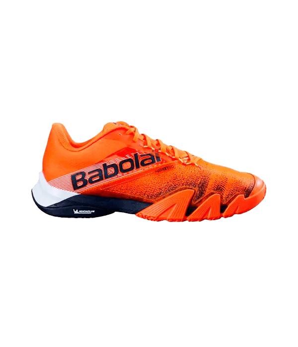 Babolat Jet Premura 2 Men's Padel Shoes - Vibrant Orange 2025 Lightweight Flexible Durable - CornerCanada