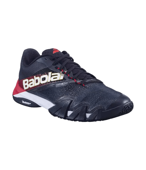 Babolat Jet Premura 2 Padel Shoes: Black/Red Agile Performance Footwear 2025 - CornerCanada