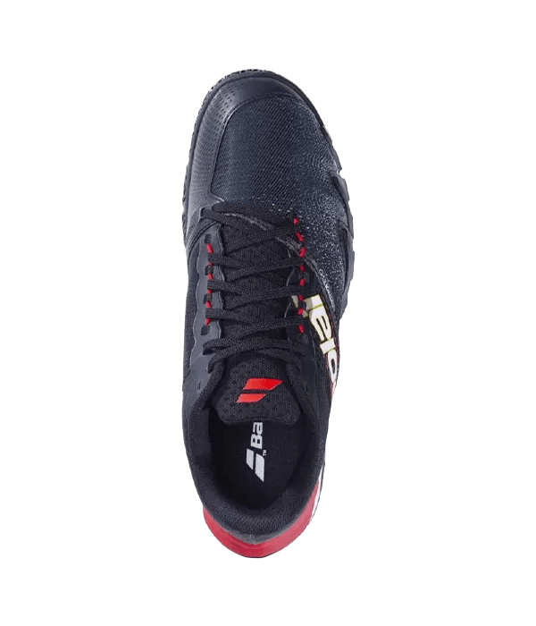 Babolat Jet Premura 2 Padel Shoes: Black/Red Agile Performance Footwear 2025 - CornerCanada