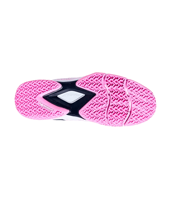 Babolat Sensa Women's Padel Shoes: White/Lilac, Lightweight, Agile, 2025 Edition - CornerCanada