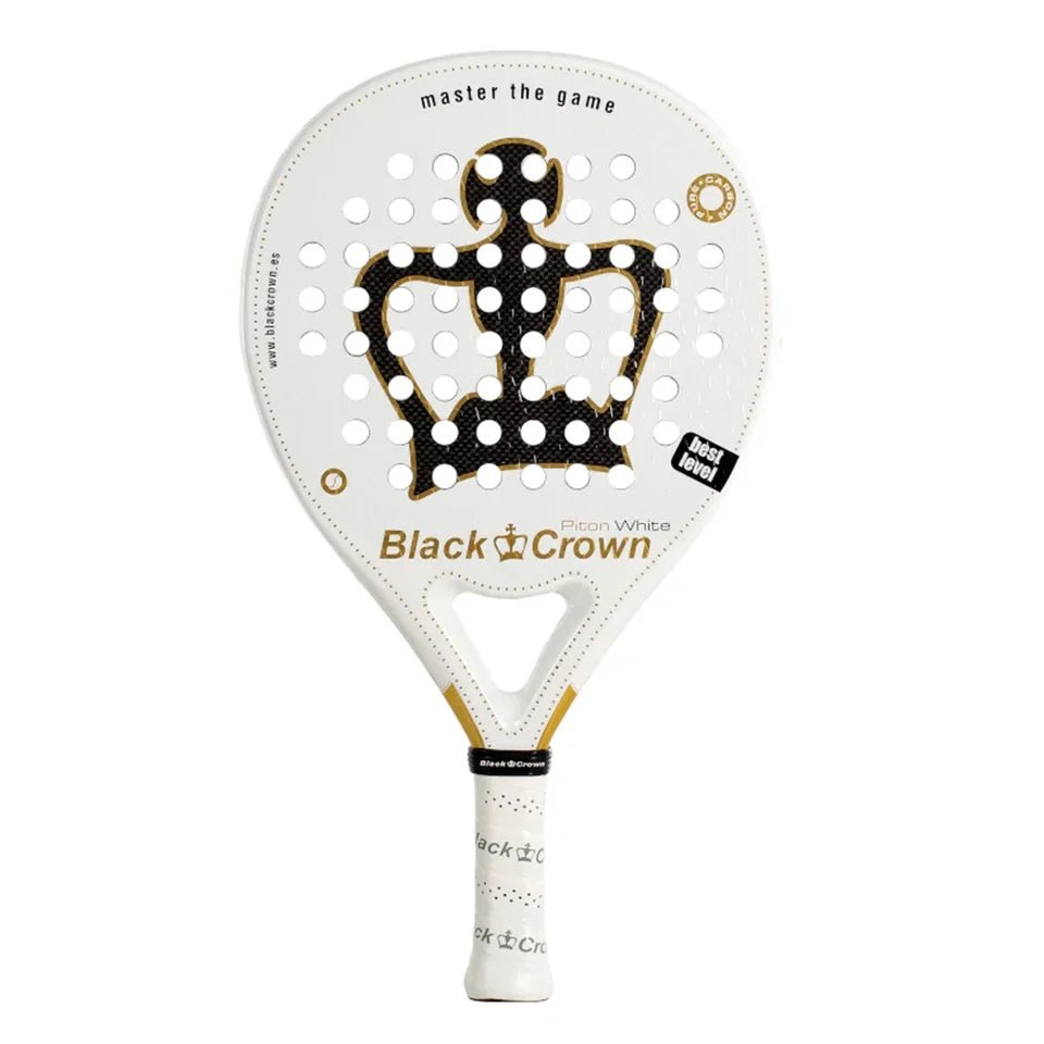 BLACK CROWN PITON White 2025 Padel Racket - CornerCanada
