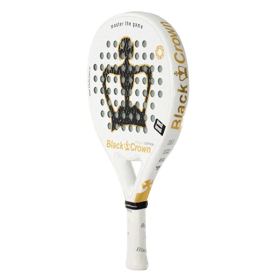 BLACK CROWN PITON White 2025 Padel Racket - CornerCanada