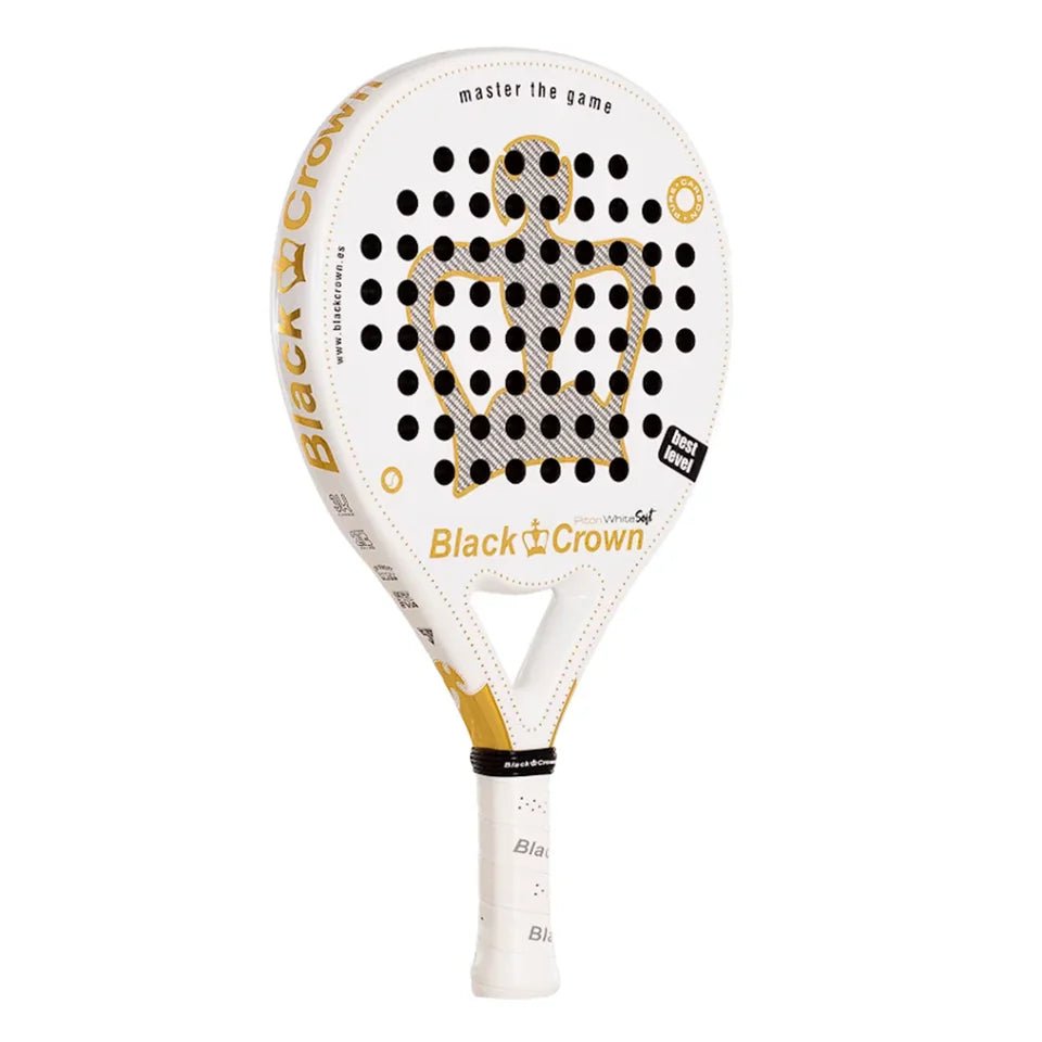 BLACK CROWN PITON White Soft 2025 Padel Racket - CornerCanada