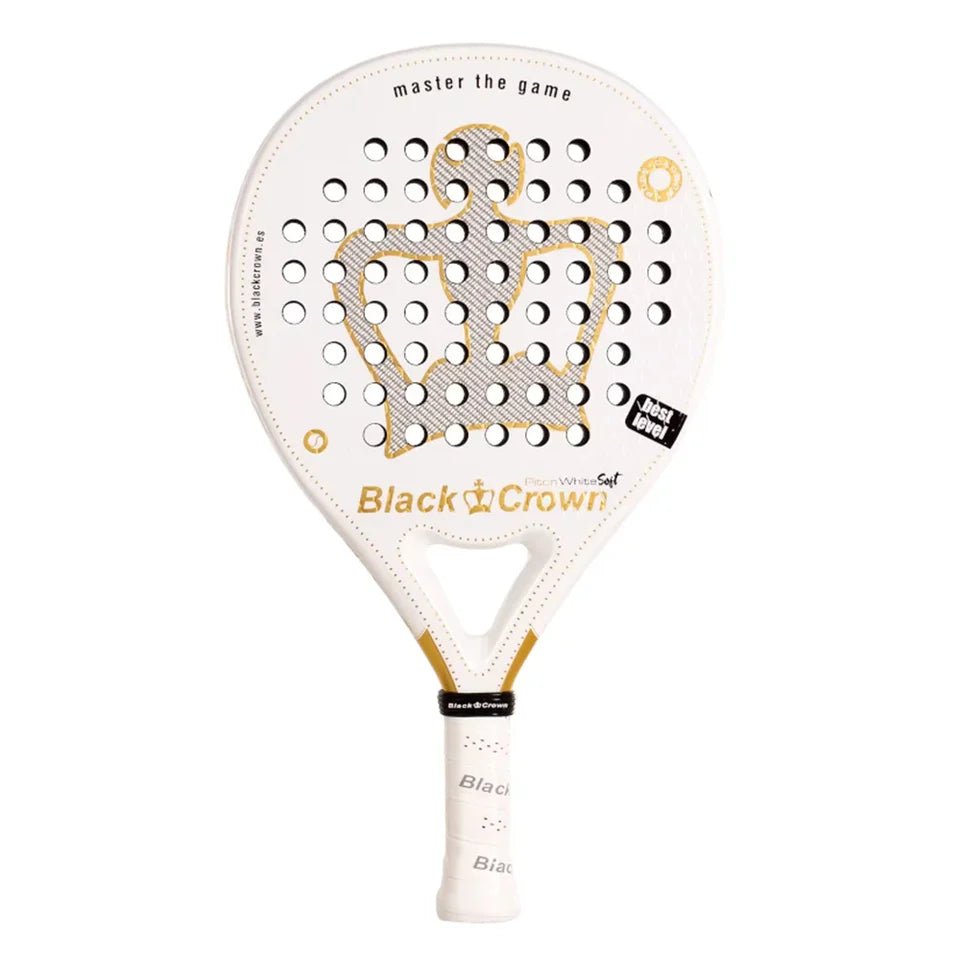 BLACK CROWN PITON White Soft 2025 Padel Racket - CornerCanada