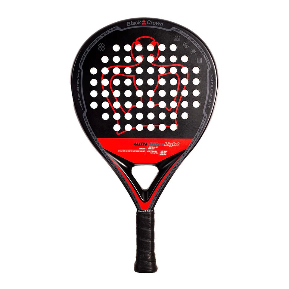 BLACK CROWN WIN Ultralight 2025 Padel Racket - CornerCanada