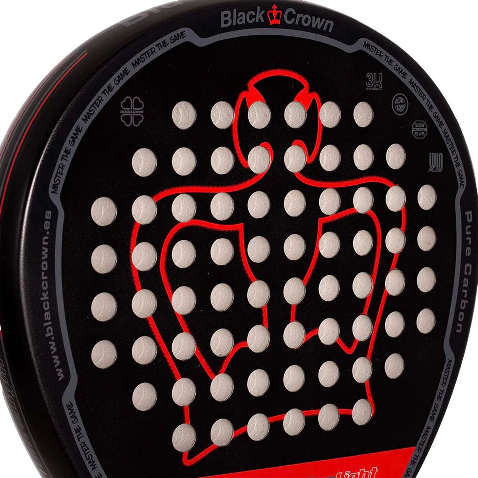 BLACK CROWN WIN Ultralight 2025 Padel Racket - CornerCanada