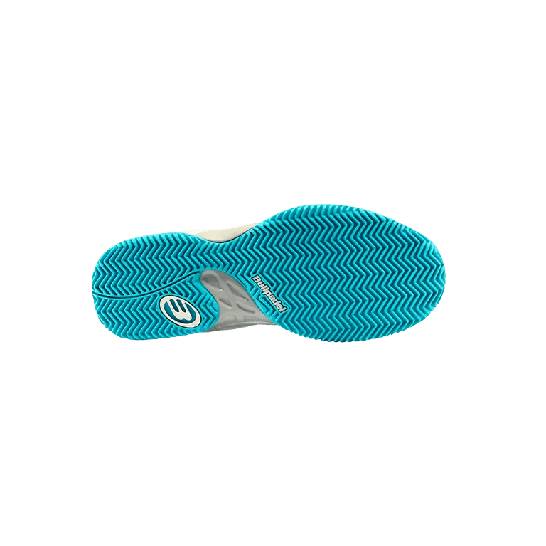 Bullpadel Beker Women's White/Blue Padel Shoes for Optimal Court Performance - CornerCanada