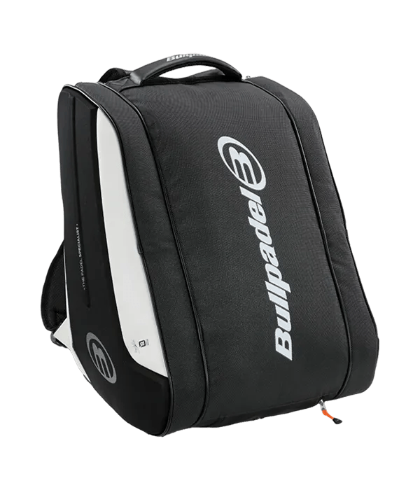 Bullpadel Hack 2025 Padel Bag - Spacious Black/White Thermal Racket Gear - CornerCanada