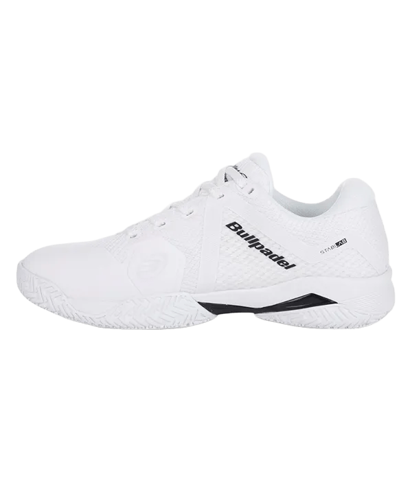 Bullpadel Icon 25L White Padel Shoes: Lightweight, Durable, Agile Court Footwear - CornerCanada