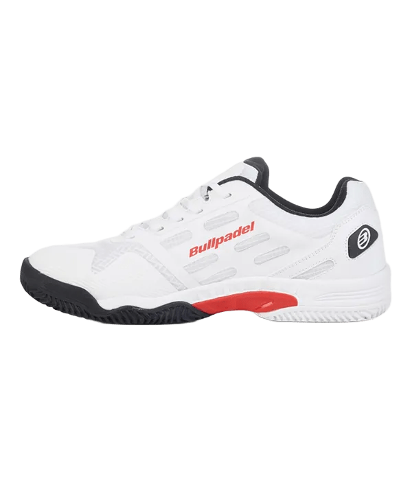 Bullpadel Indiga 25I Red Padel Shoes: Flexible, Grippy, Breathable for Padel - CornerCanada