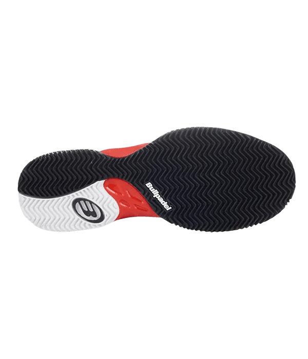 Bullpadel Indiga 25I Red Padel Shoes: Flexible, Grippy, Breathable for Padel - CornerCanada