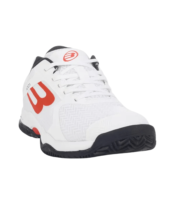 Bullpadel Indiga 25I Red Padel Shoes: Flexible, Grippy, Breathable for Padel - CornerCanada