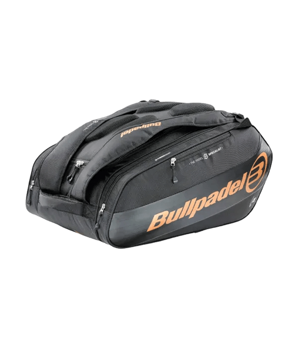 Bullpadel Vertex Black 2025 Padel Bag: Spacious Thermo - Protected Racket Carryall - CornerCanada