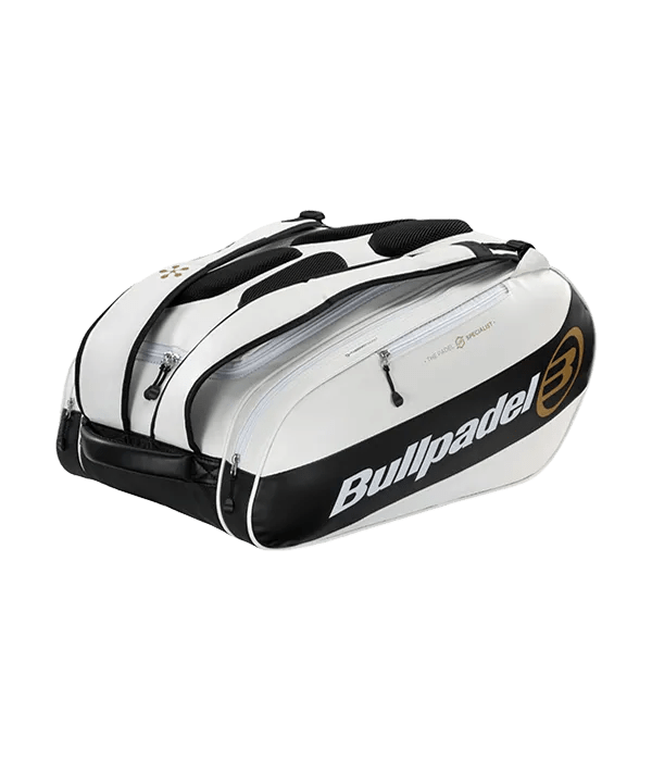Bullpadel Vertex Premier Padel Bag 2025 - White, Spacious, Thermo - Protected - CornerCanada