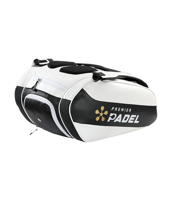 Bullpadel Vertex Premier Padel Bag 2025 - White, Spacious, Thermo - Protected - CornerCanada