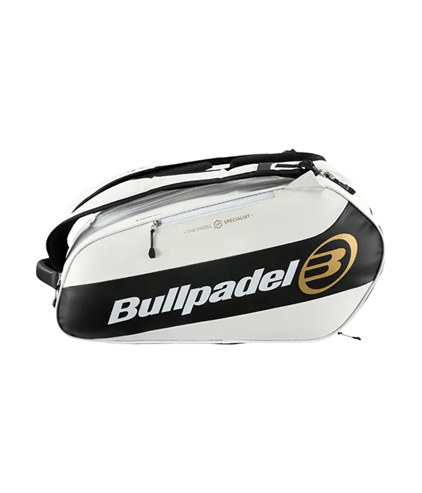 Bullpadel Vertex Premier Padel Bag 2025 - White, Spacious, Thermo - Protected - CornerCanada