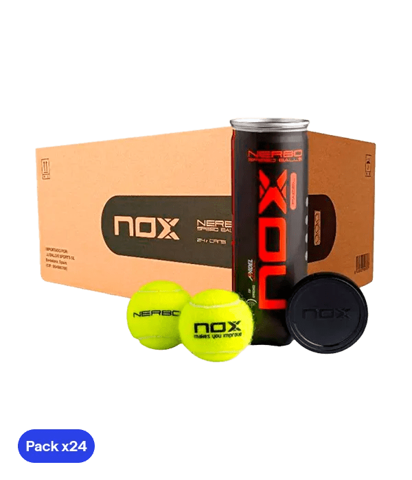 High - Performance NOX Nerbo Padel Balls - Official FIP A1 Circuit 24 - Ball Pack - CornerCanada