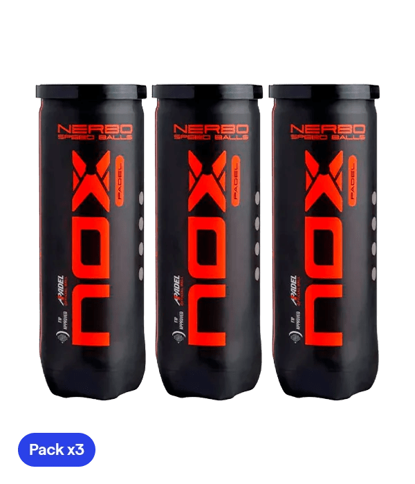 High - Performance NOX Nerbo Padel Balls - Official FIP A1 Circuit 24 - Ball Pack - CornerCanada