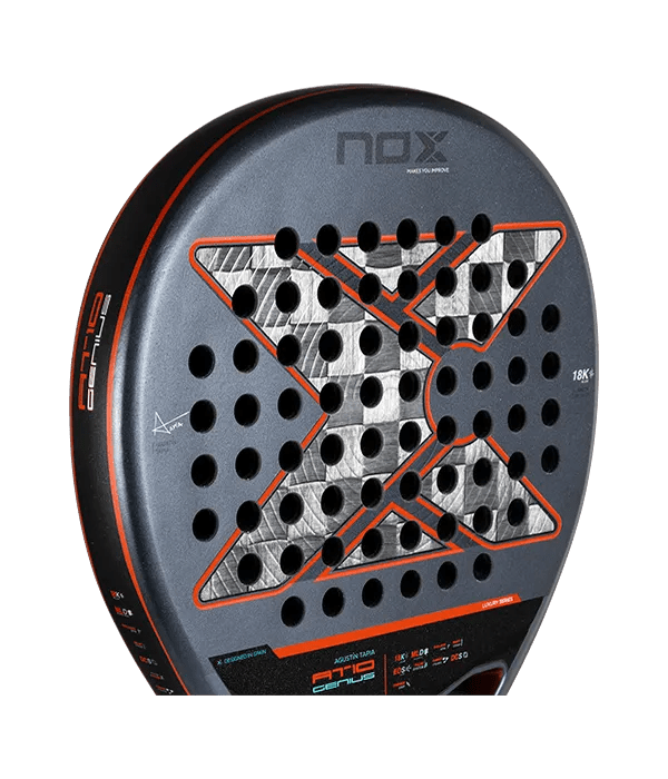 NOX AT10 Genius 18K Aluminum 2025 Padel Racket - Agustín Tapia Signature - CornerCanada