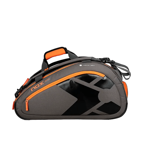 NOX AT10 Team Grey/Orange Padel Bag – Thermal Racket & Gear Carry - CornerCanada