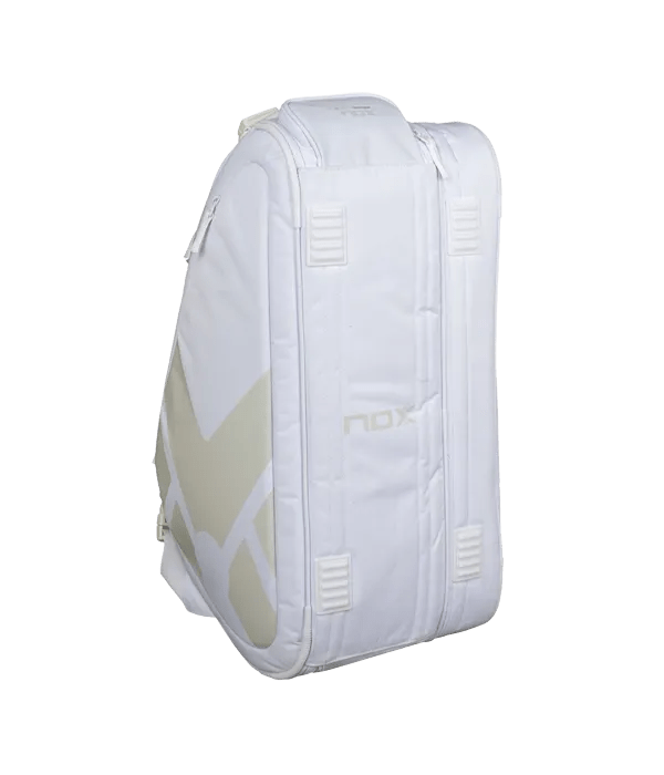 Nox AT10 Team Padel Bag White 2025 - Agustín Tapia Signature Gear - CornerCanada
