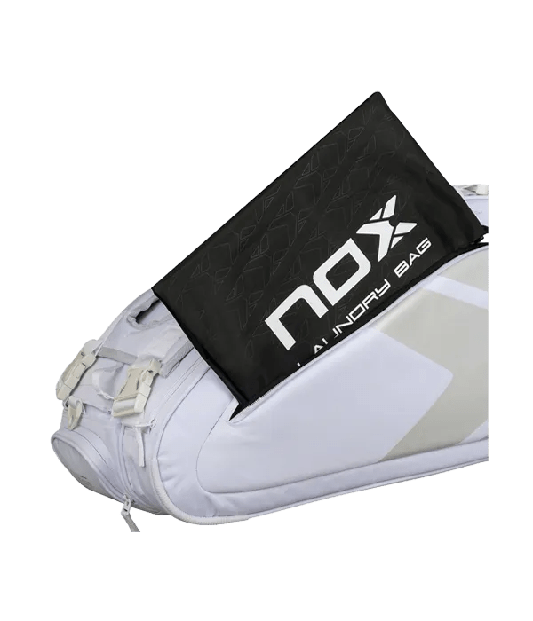 Nox AT10 Team Padel Bag White 2025 - Agustín Tapia Signature Gear - CornerCanada