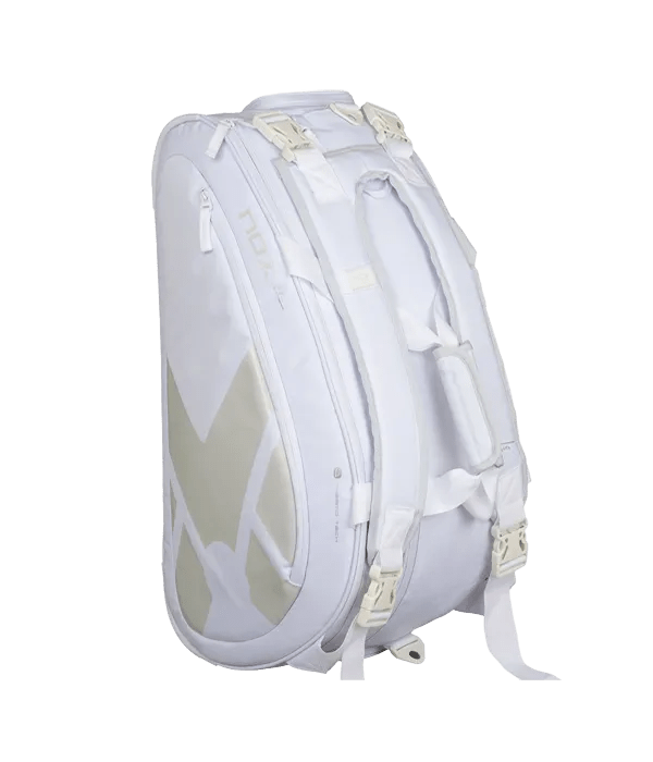 Nox AT10 Team Padel Bag White 2025 - Agustín Tapia Signature Gear - CornerCanada