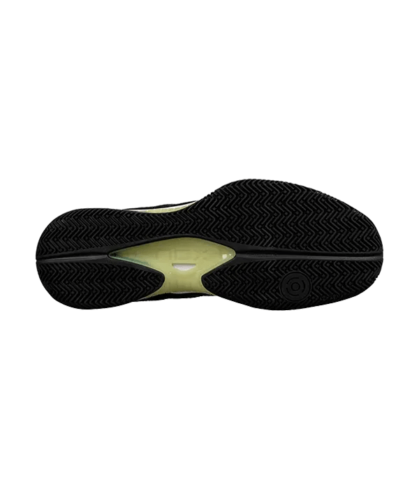 NOX NERBO Black/Soft Lime Padel Shoes - Supreme Grip, Stability & Energy Return - CornerCanada