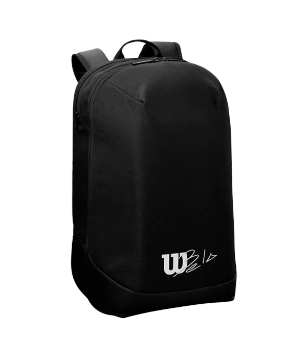 Wilson Bela Padel Backpack: Durable Black Gear Bag for Rackets & Shoes - CornerCanada