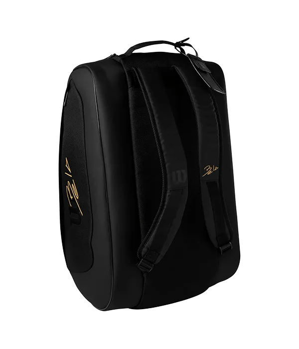 Wilson Bela Super Tour Padel Bag: Black, 6 - Racket Capacity, Thermal Protection - CornerCanada