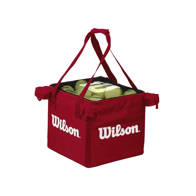 Wilson Foldable Padel Tennis Ball Basket with Convenient Rolling Wheels - CornerCanada